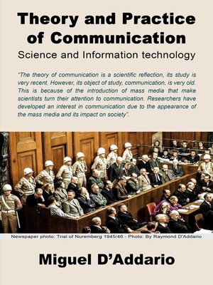 cover image of Theory and Practice of Communication